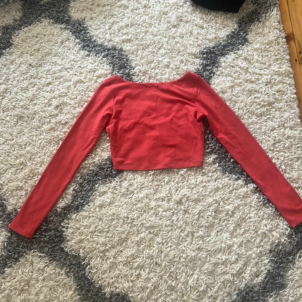 Susana Monaco red long sleeve
